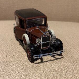 Ford Classic Vintage Toy Car - Brown and Black